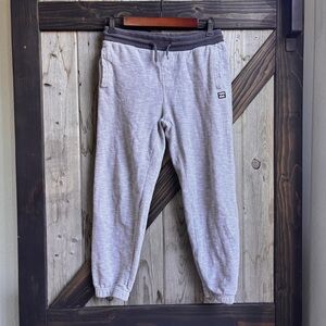 Billabong gray joggers size large